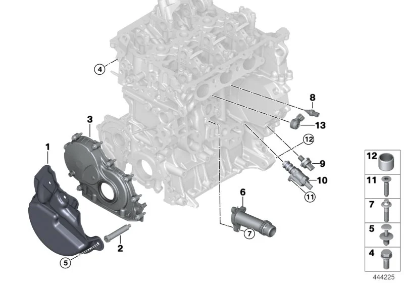 BMW Öldrucksensor F10 F11 F15 F20 F21 F22 F23 F25 F26 F30 F31 F32 F33 F34 F36 F39 F44 F45 F46 F48 F90 F91 F92 F93 F95 F96 F97 F98 G01 G02 G05 G06 G07 G11 G12 G14 G15 G16 G20 G21 G28 G29 M40i G30 G31 G32 I12 I15 F54 F55 F56 F57 F60 12618647488