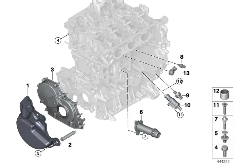 BMW Öldrucksensor F10 F11 F15 F20 F21 F22 F23 F25 F26 F30 F31 F32