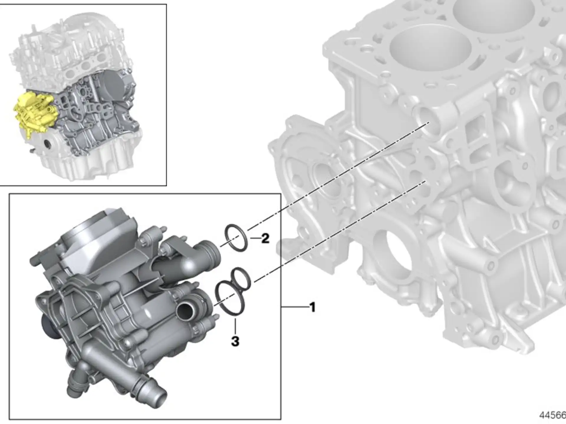 BMW Wärmemanagementmodul F20 F21 F22 F23 F30 F31 F32 F33 F34 F36 G01 G02 G11 G12 G20 G30 G31 G32 11537644811