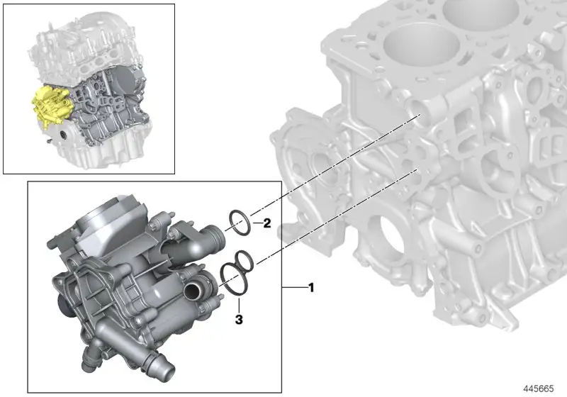 BMW Wärmemanagementmodul F20 F21 F22 F23 F30 F31 F32 F33 F34 F36