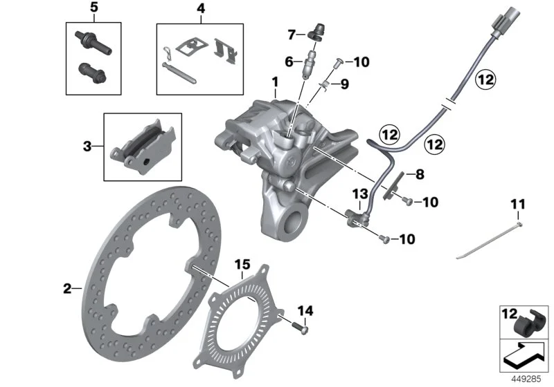 BMW Linsenschraube E70 E71 F15 F16 F85 F86 K42 K46 K47 K67 K69 K70 K72 K75 34117709137