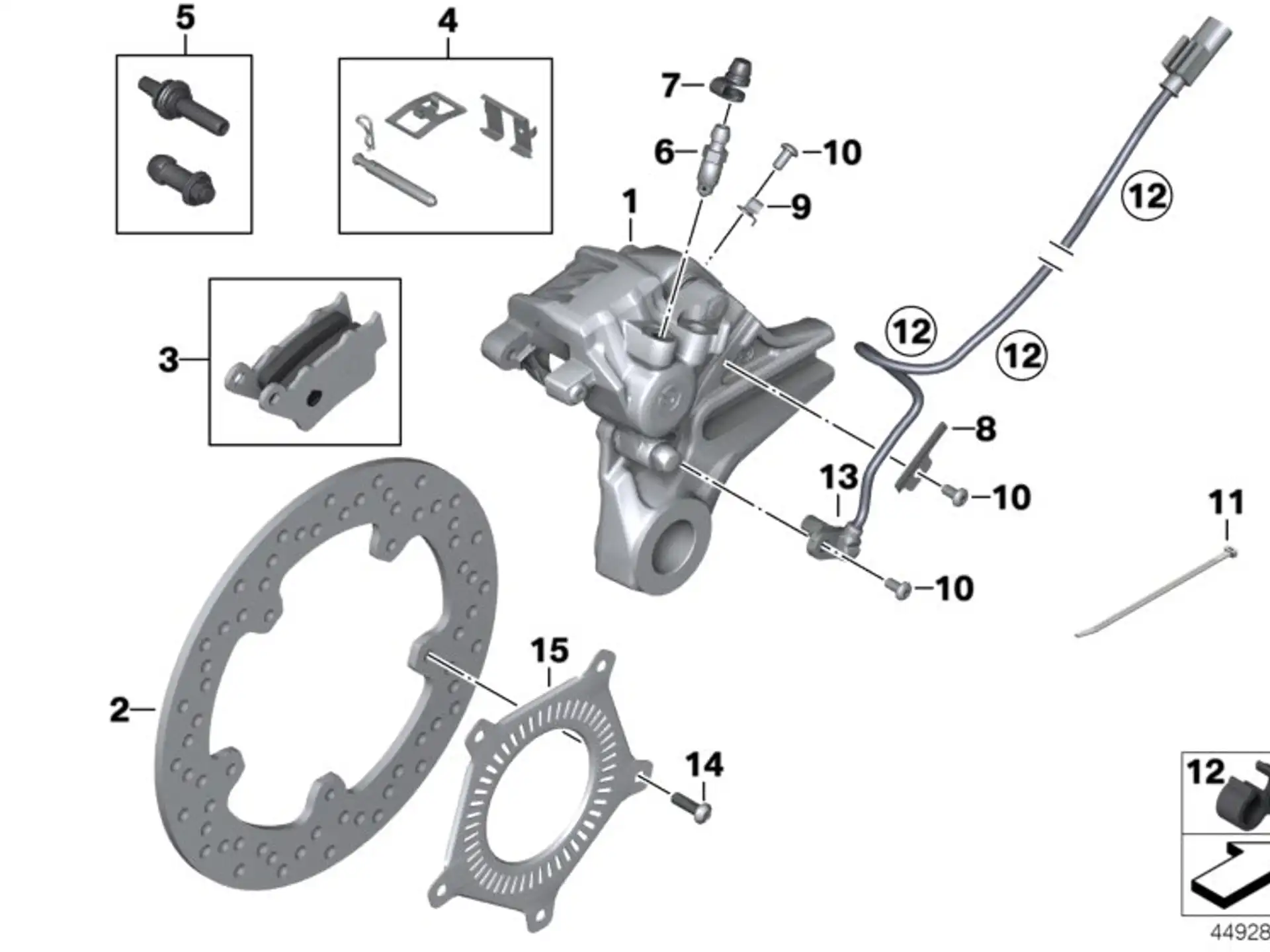 BMW Linsenschraube E70 E71 F15 F16 F85 F86 K42 K46 K47 K67 K69 K70 K72 K75 34117709137
