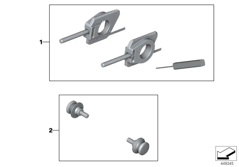 BMW Satz HP Kettenspanner K42 K46 K47 K49 77258560292