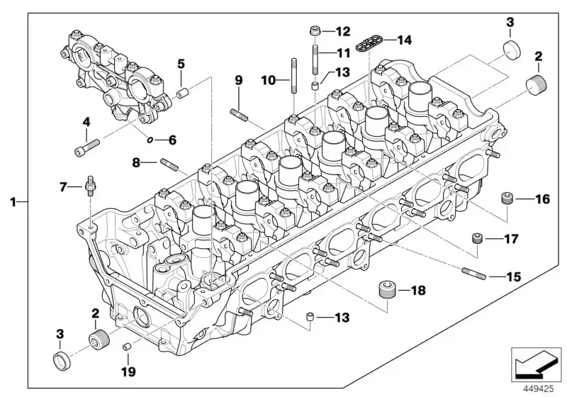 BMW Dichtring E31 E32 E34 E38 E39 E46 E52 E53 E85 E86 11141736758