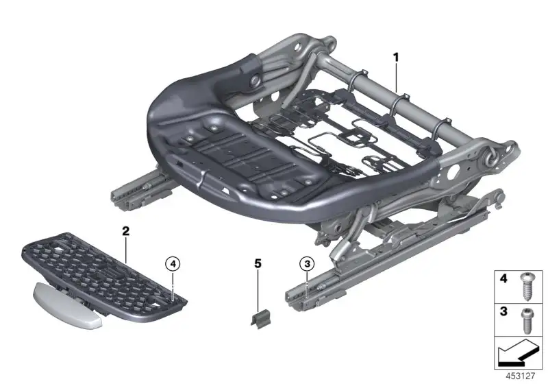 BMW Sitzmechanik elektrisch links F39 F20 F44 F45 F46 F48 G29 M40