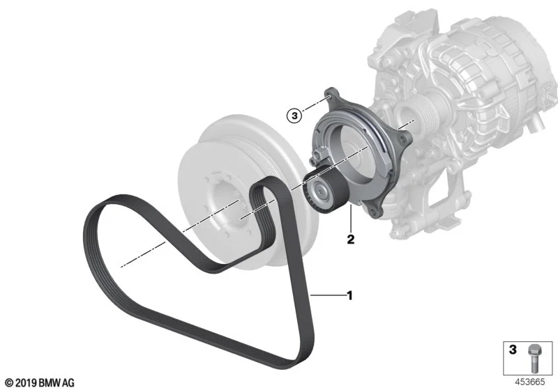 BMW Keilrippenriemen F20 F21 F22 F23 F30 F31 F32 F33 F34 F36 G01 G02 G05 G06 G07 G11 G12 G14 G15 G16 G20 G21 G30 G31 G32 11288613707