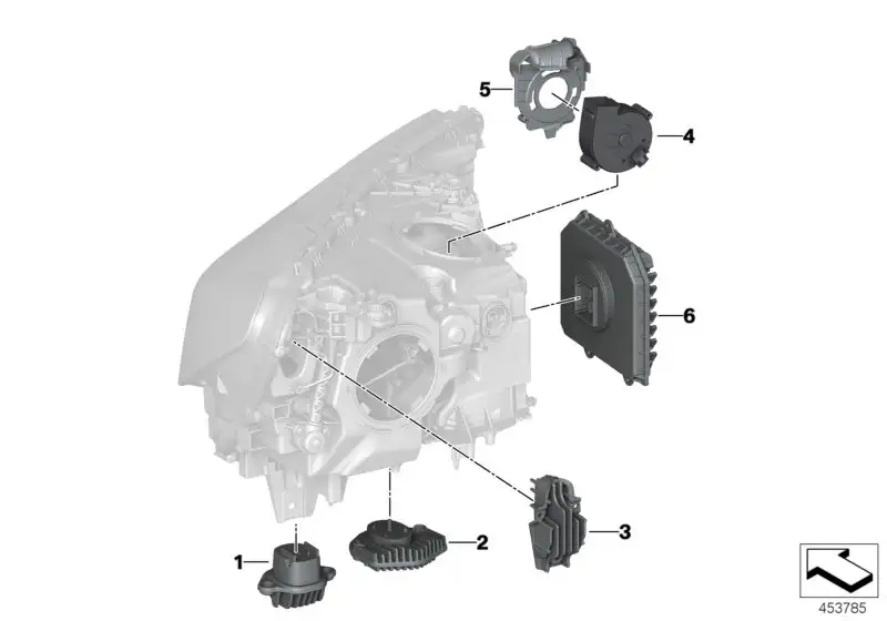 BMW LED Modul Tagfahrlicht 63117440361 - Bildposition 02