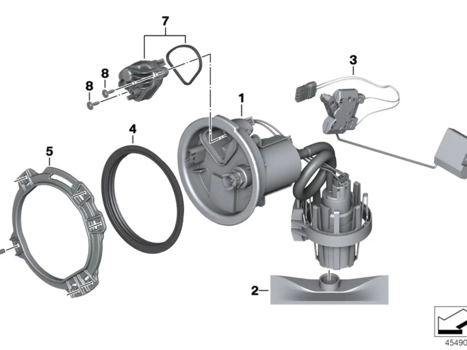 BMW Dichtung K08 K09 K21 K22 K23 K27 K32 K33 K34 K42 K46 K47 K51 K67 K80 K81 K82 16117700995