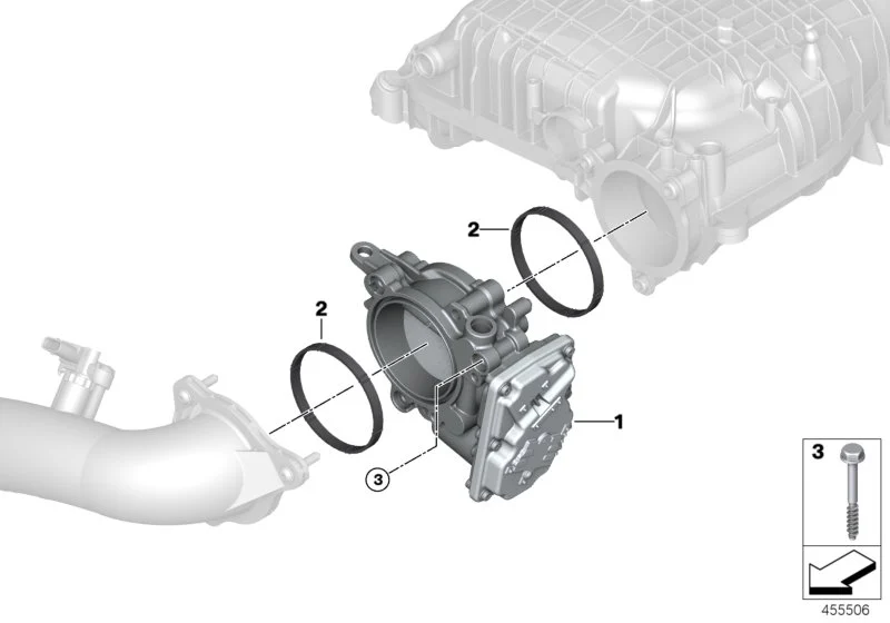 BMW Dichtung F20 F21 F22 F23 F30 F31 F32 F33 F34 F36 F97 F98 G01 G02 G05 G06 G07 G11 G12 G14 G15 G16 G20 G21 G28 G29 M40i G30 G31 G32 13548632344