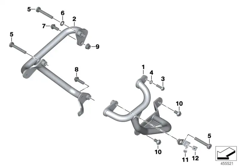 BMW Zylinderschraube K49 K67 K69 K80 K81 K82 K83 K84 07129907428