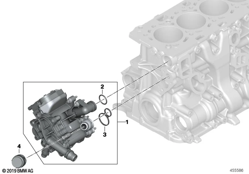BMW O-Ring F20 F21 F22 F23 F30 F31 F32 F33 F34 F36 G01 G02 G11 G12 G20 G30 G31 G32 11538658573