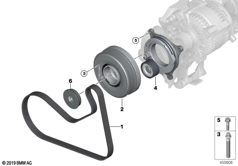 BMW Keilrippenriemen F20 F21 F22 F23 F30 F31 F32 F33 F34 F36 1128