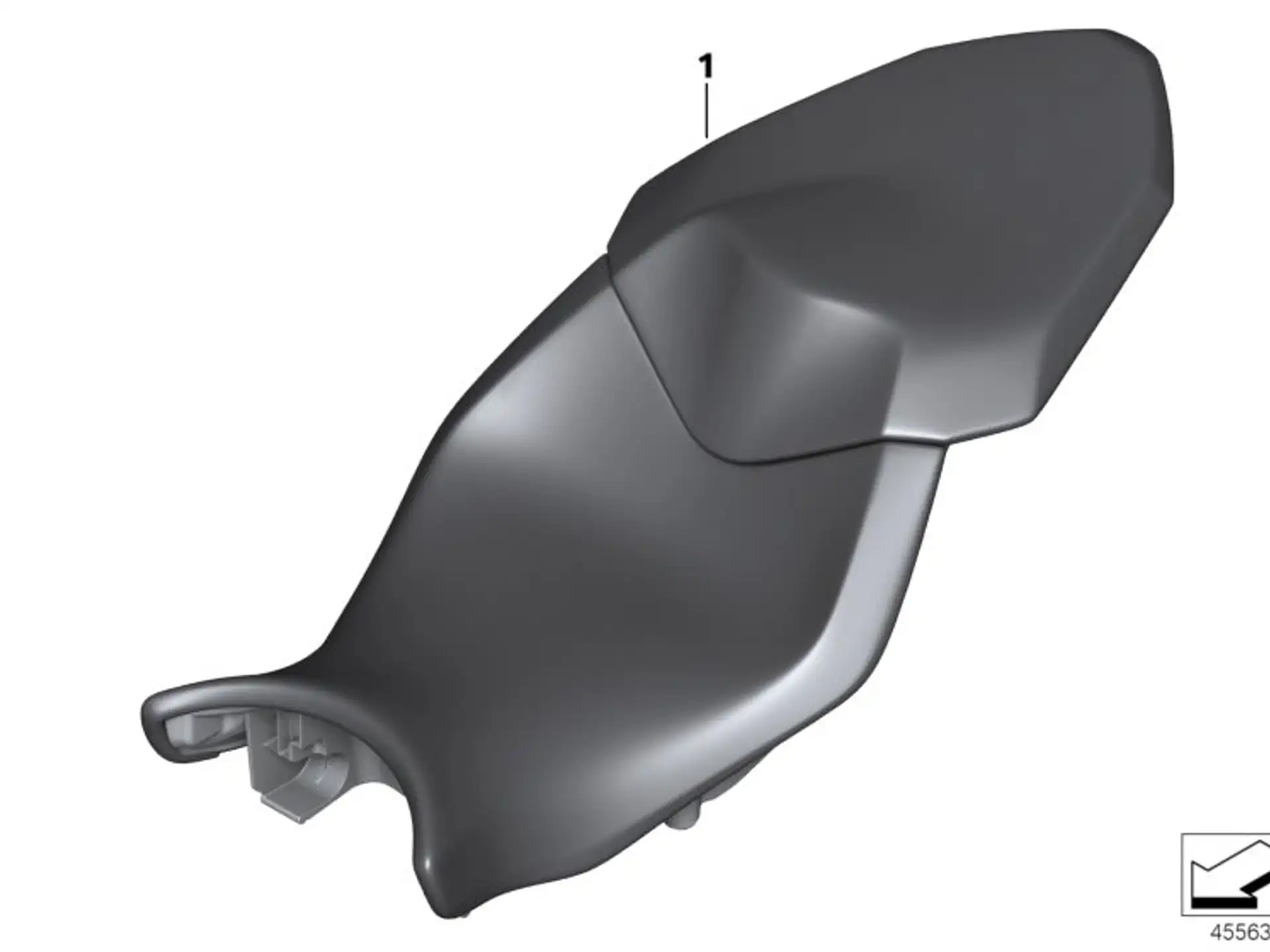 BMW HP Sitzbank Sport hoch K49 77347717180