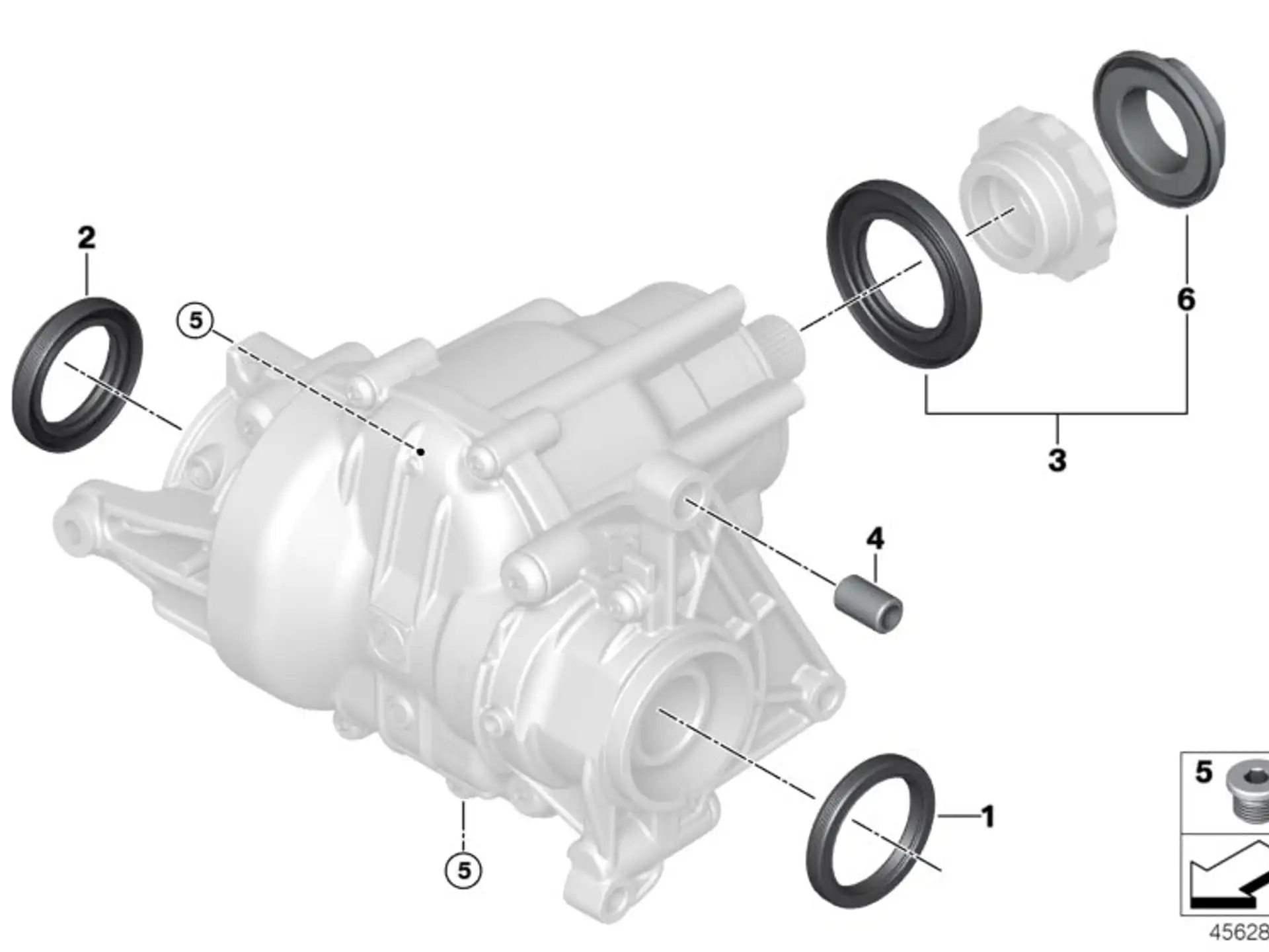 BMW Verschlussschraube F39 F20 F44 F45 F46 F48 F54 F60 27108627024