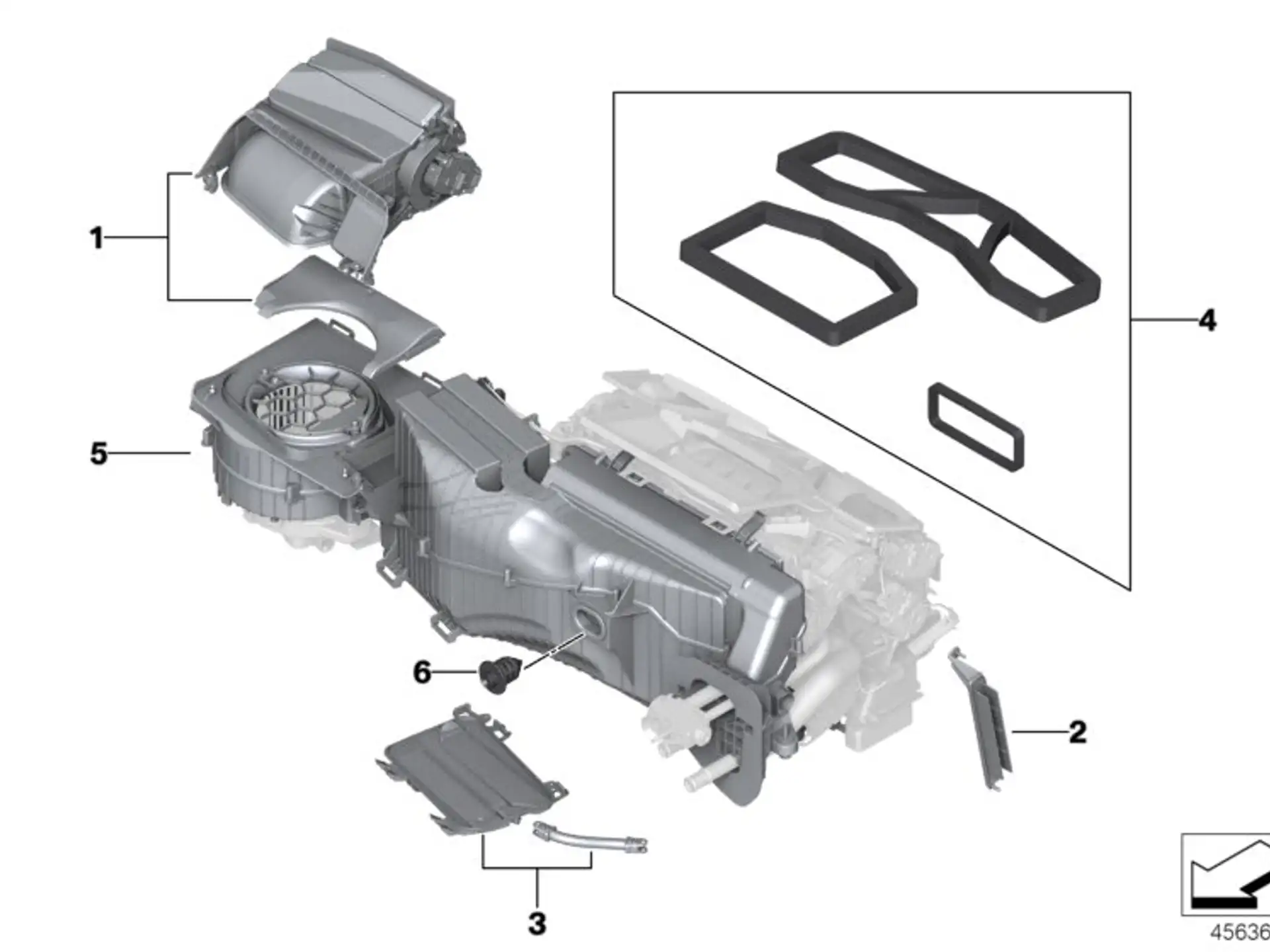 BMW Deckel Mikrofilter F90 F91 F92 F93 G11 G12 G14 G15 G16 G30 G31 G32 64119361720