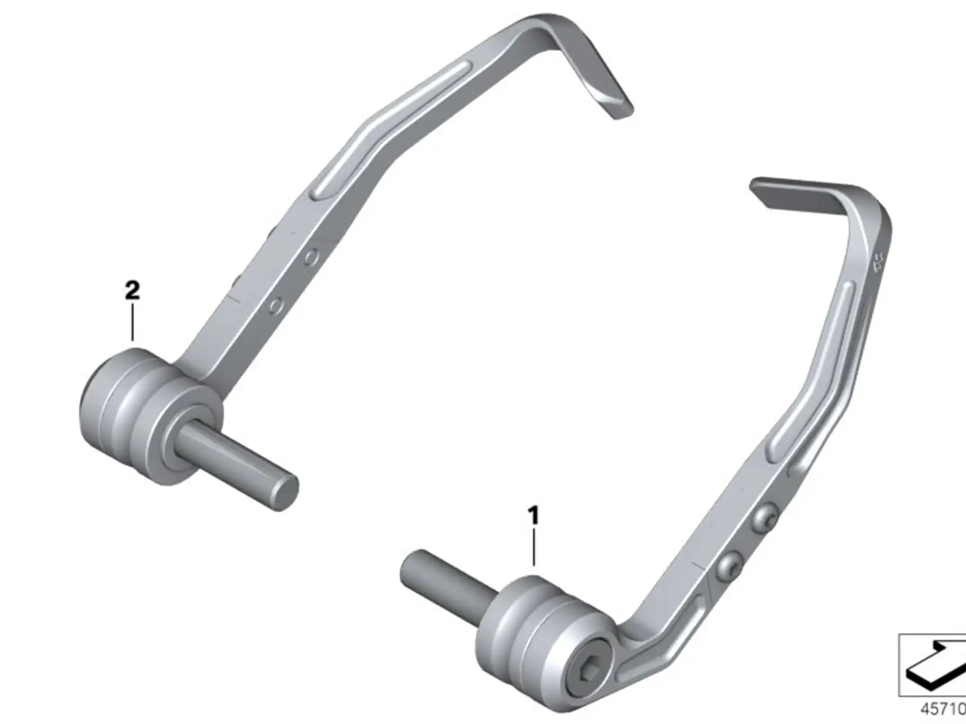 BMW Kupplungshebelprotektor K67 77231539587