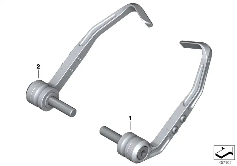 BMW Kupplungshebelprotektor K67 77231539587