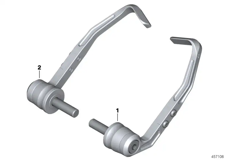 BMW Bremshebelprotektor K47 77228555582