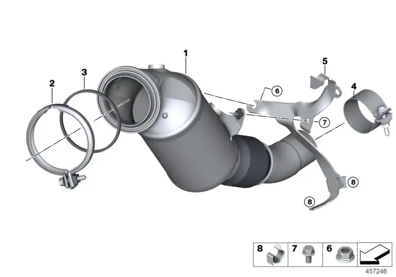 BMW Formschlauch F20 F21 F22 F23 F30 F31 F32 F33 F34 F36 G01 G12