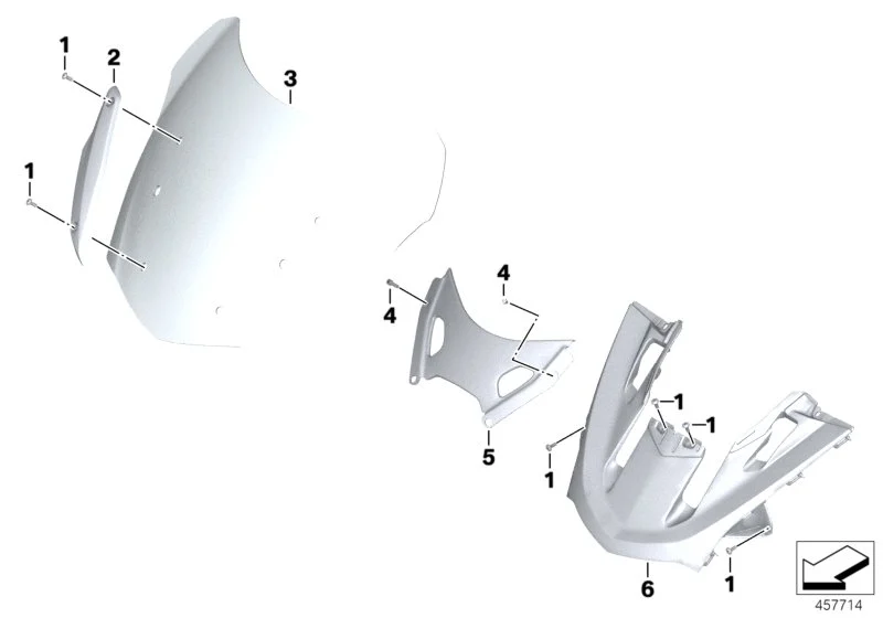 BMW Linsenflanschkopfschraube K08 K09 K15 K18 K19 K21 K25 K25H K26 K27 K28 K29 K30 K40 K42 K43 K44 K46 K47 K48 K52 K61 K67 K69 K70 K71 K72 K73 K75 R13 R22 06327651212