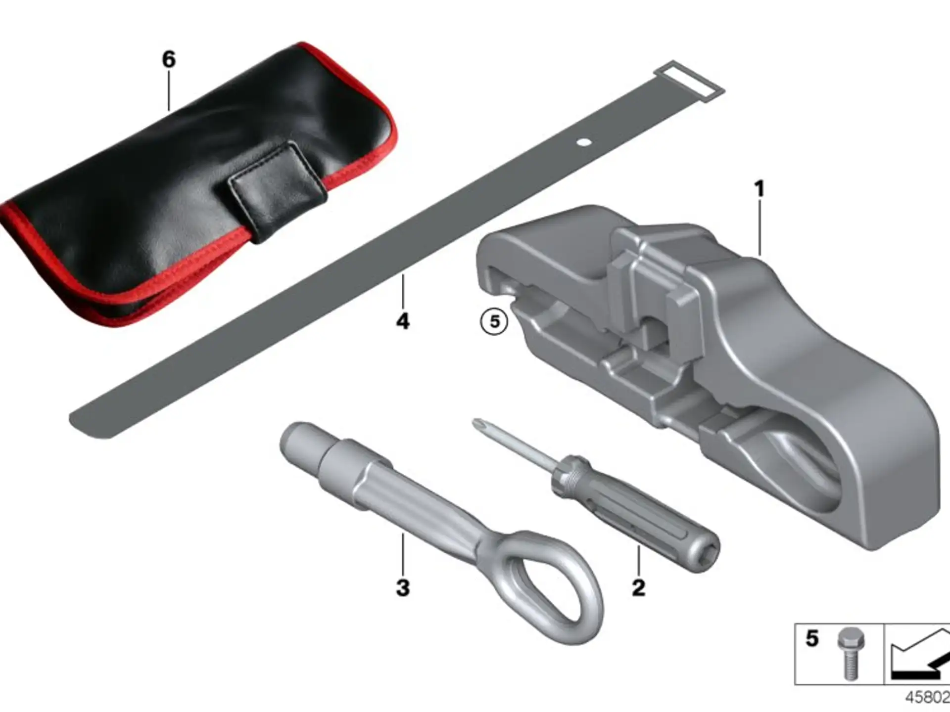 BMW Ablage Bordwerkzeug F45 F46 F48 71106864233