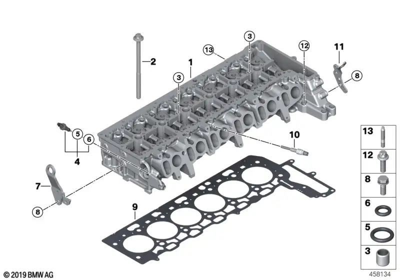 BMW Brennraumdrucksensor G11 G12 G30 G31 G32 13628570670