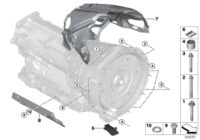 BMW Schallisolierung 24008632114 - Bildposition 07