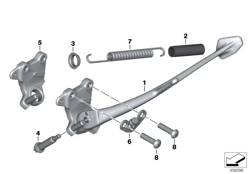 BMW Zugfeder K17 K18 K19 K40 K42 K43 K44 K46 K47 K49 K67 K69 K71 K73 46537690990