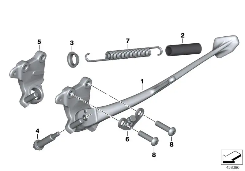 BMW Halter K40 K43 46537684639 - Bildposition 06