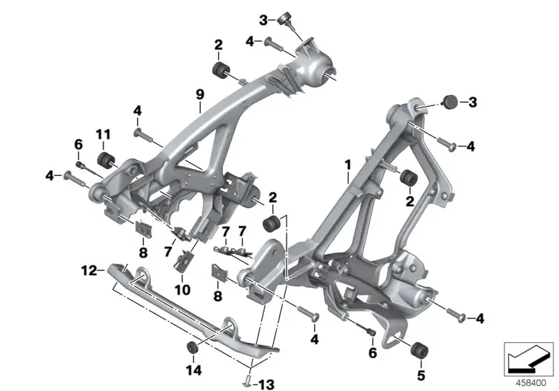 BMW Tülle K43 46637694857