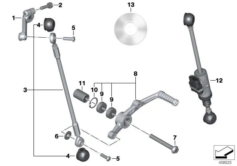 BMW Schaltassistent Pro K46 K47 23418549125