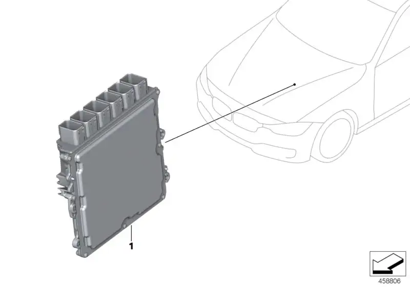 BMW Grundsteuergerät DME F20 F21 F22 F23 F30 F31 F32 F33 F34 F36