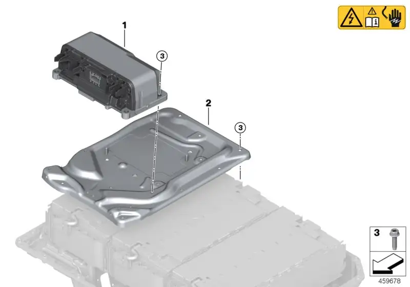 BMW Sechskantschraube mit Innentorx F39 F45 F48 G01 G11 G12 G20 G