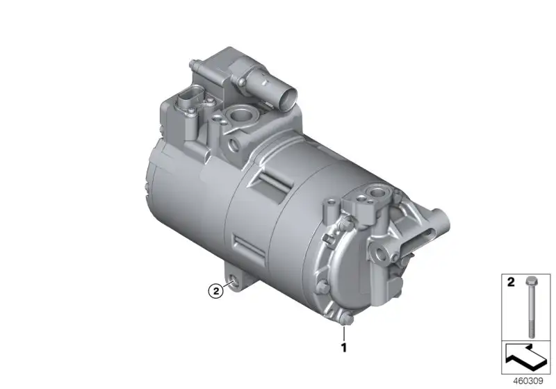 BMW Elektrischer Klimakompressor F15 F30 F39 F45 F48 G01 G11 G12