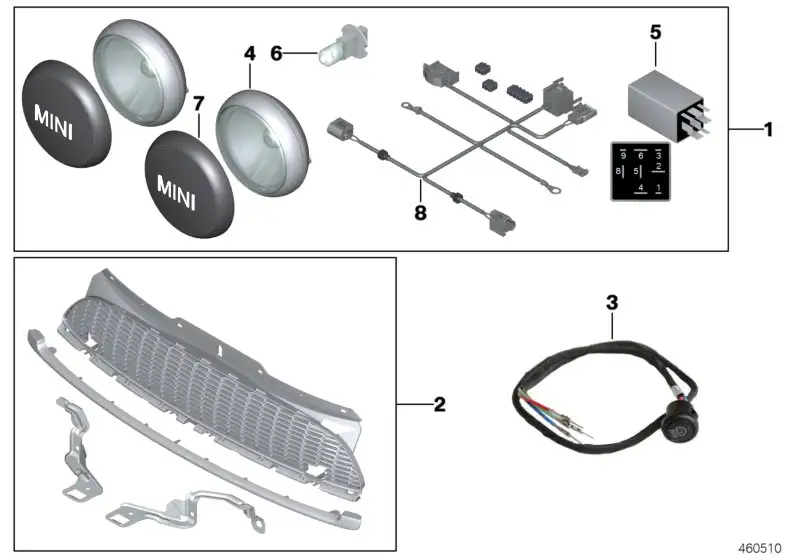 BMW Steuermodul 63120420296