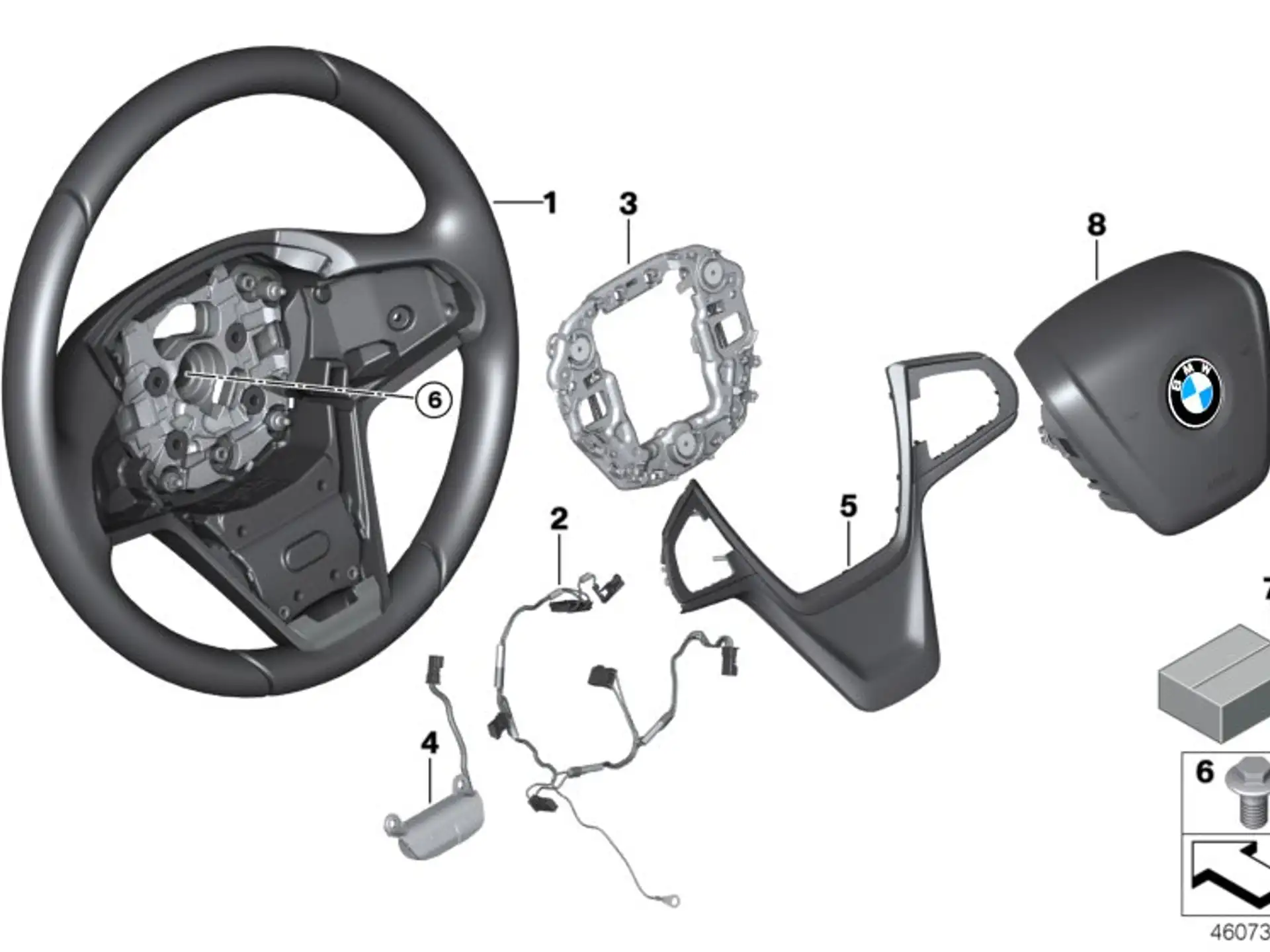 BMW Schwingungserzeuger G05 G06 G07 G11 G12 G14 G15 G16 G30 G31 G32 32306877810