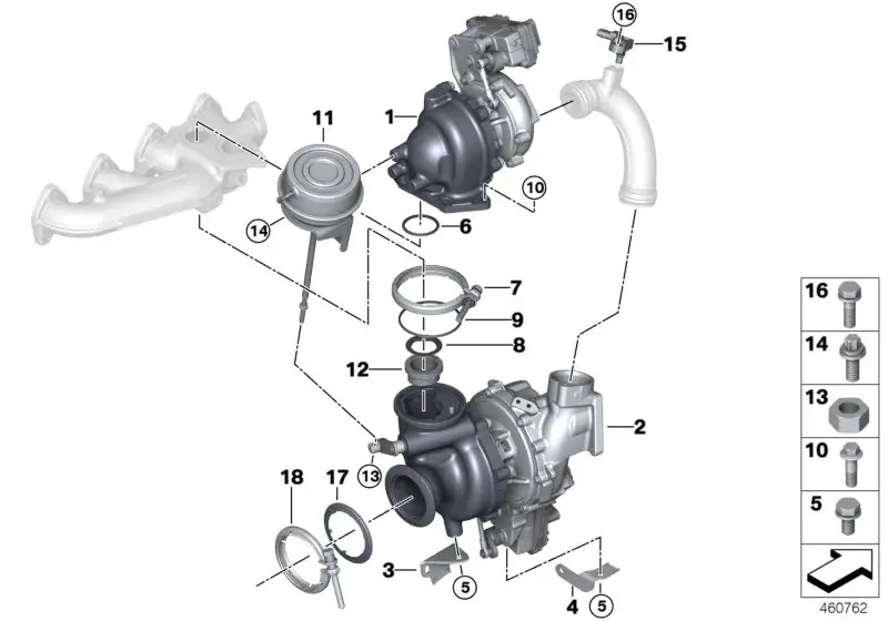 BMW Regelklappensitz 11658513570 - Bildposition 12