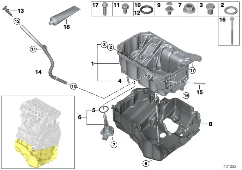 BMW Ölwanne F20 F21 11138513657 - 1er F20, 1er F21