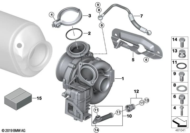 BMW Sechsrundschraube E60 E61 E63 E64 E65 E66 E70 E71 E83 E90 E91 E92 E93 F39 F20 F44 F45 F46 F48 G01 G02 G05 G06 G07 G11 G12 G14 G15 G16 G20 G21 G30 G31 G32 F54 F55 F56 F57 F60 07119909449
