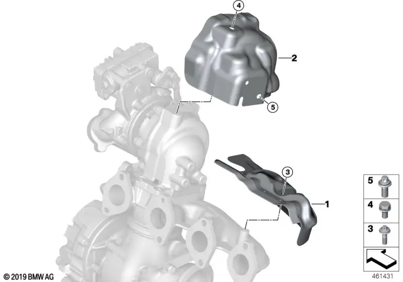 BMW Sechskantschraube 11659908283 - Bildposition 05