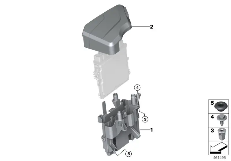 BMW Spritzschutz F20 F21 F22 F23 F30 F31 F32 F33 F34 F36 12908622