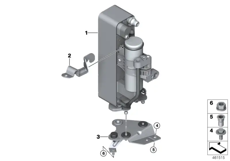 BMW Kondensator Klimaanlage mit Trockner F20 F21 F22 F23 F30 F31