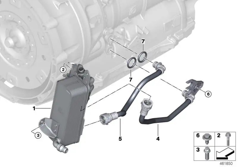 BMW Sechskantschraube F90 F91 F92 F93 F95 F96 F97 F98 G01 G02 G05