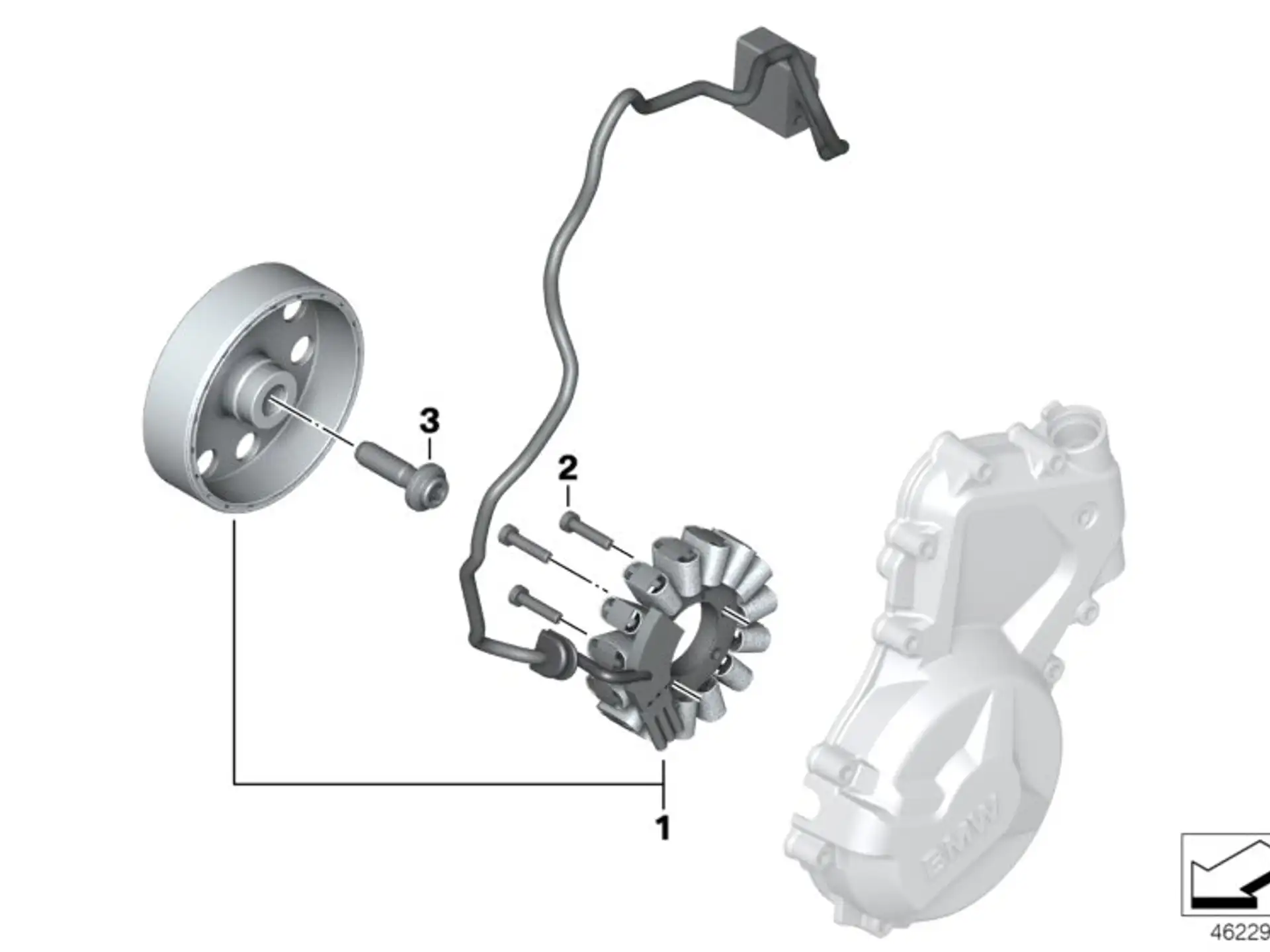 BMW ISA-Schraube K42 K46 K47 K49 K67 07129909591