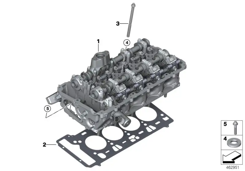 BMW Zylinderkopfdichtung G11 G12 G14 G15 G30 11127935580