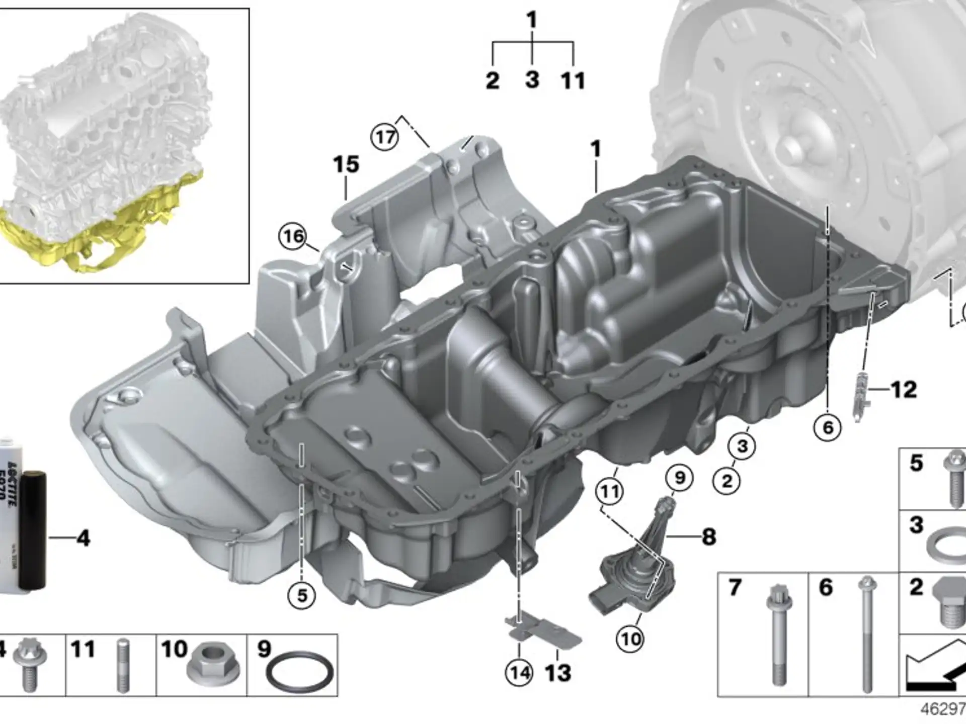 BMW Dichtring E70 E71 E72 E81 E82 E84 E87 E88 E90 E91 E92 E93 F01 F02 F04 F06 F07 F10 F11 F12 F13 F15 F16 F20 F21 F22 F23 F25 F26 F30 F31 F32 F33 F34 F36 F39 F44 F45 F46 F48 F80 F82 F83 F87 F87N F97 F98 G01 G02 G05 G06 G07 G11 G12 G14 G15 G16 G20 G21 G28