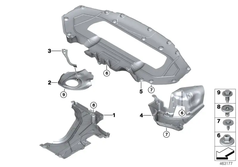 BMW Heckdiffusor G12 51757340187