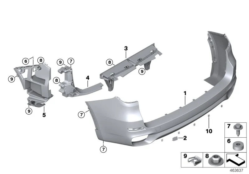 BMW Dichtring F15 F16 F25 F26 F85 F86 F90 F91 F92 F93 F95 F96 F97 G01 G02 G05 G11 G12 G14 G15 G16 G30 G31 G32 F54 F55 F56 F56E F57 51127256354
