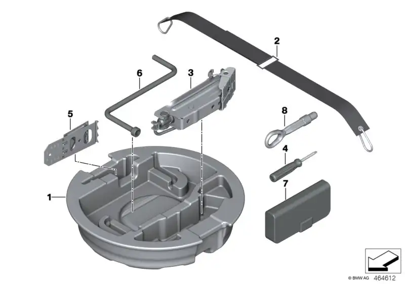 BMW Abschleppöse F15 F16 F39 F44 F85 F86 G01 G02 G20 F60 72157953