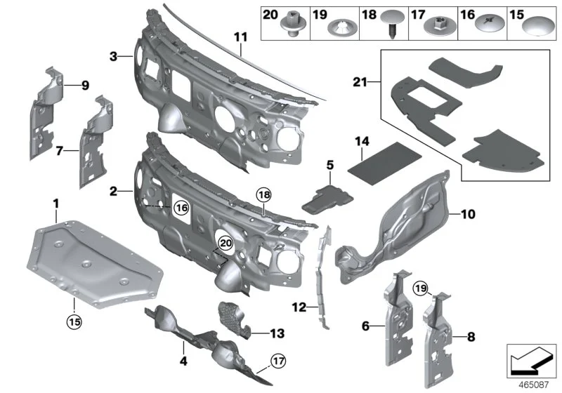 BMW Clip E70 E71 E72 E89 E90 E91 E92 E93 F01 F02 F04 F06 F07 F10 F11 F12 F13 F15 F16 F20 F21 F22 F23 F25 F26 F30 F31 F32 F33 F34 F36 F39 F44 F45 F46 F48 F82 F85 F86 F87 F87N F90 F91 F92 F93 F95 F96 G05 G06 G07 G11 G12 G14 G15 G16 G20 G21 G29 M40i G30 G31 